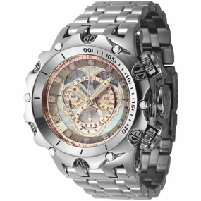 Invicta Men's Watch - Reserve Rotating Black Dial Stainless Steel Bracelet | 45603