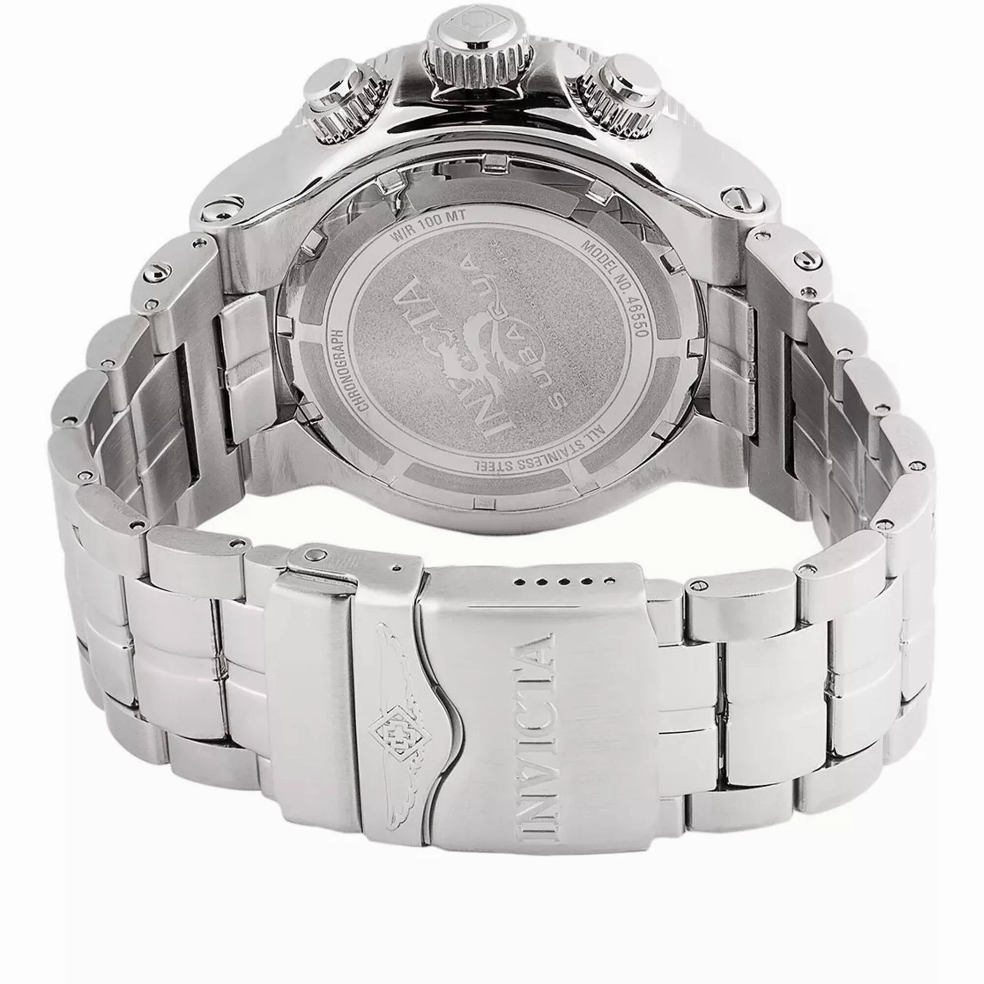 Invicta Men's Watch - Subaqua Chrono Khaki Dial Stainless Steel Tone Bracelet | 46550