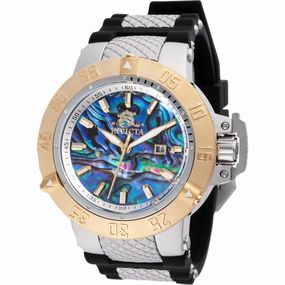 Invicta Men's Watch - Subaqua Noma III Silver Steel and Black Strap Quartz | 46456