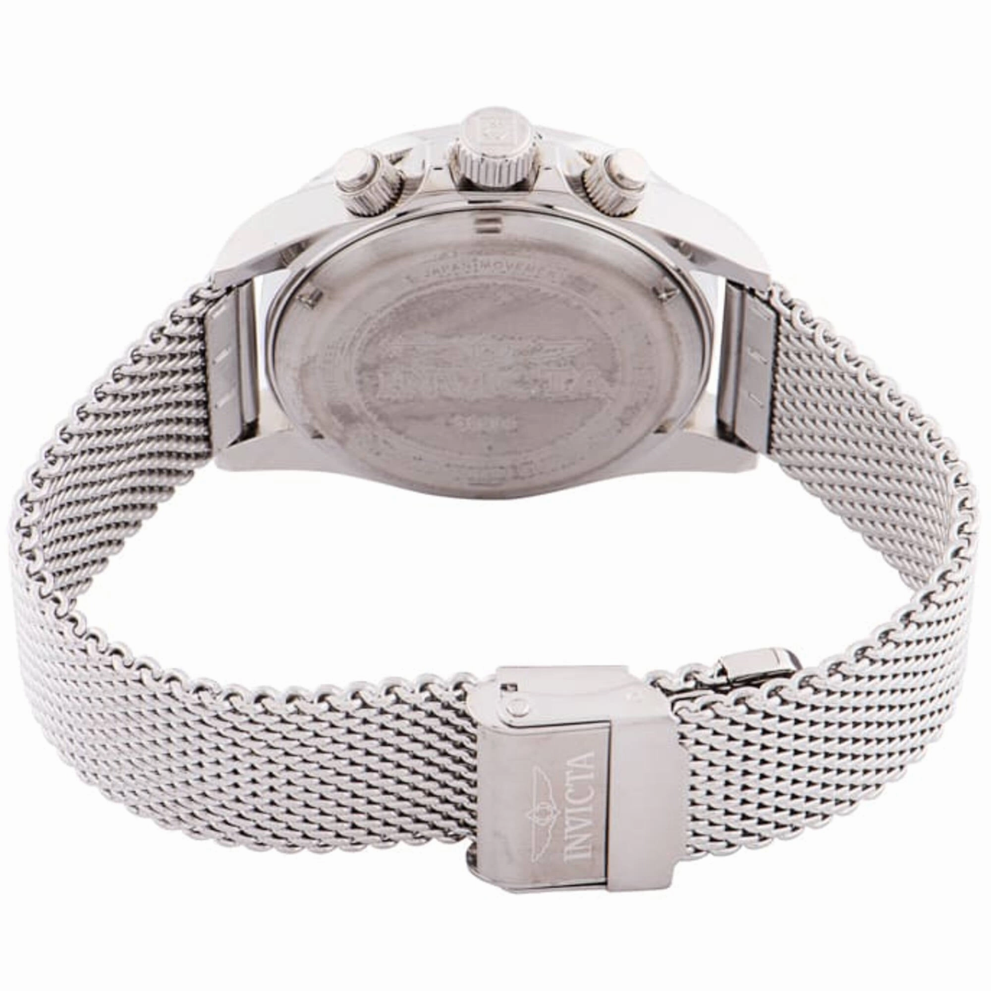 Invicta Women's Watch - Pro Diver Quartz Chronograph Silver Mesh Bracelet | 32934