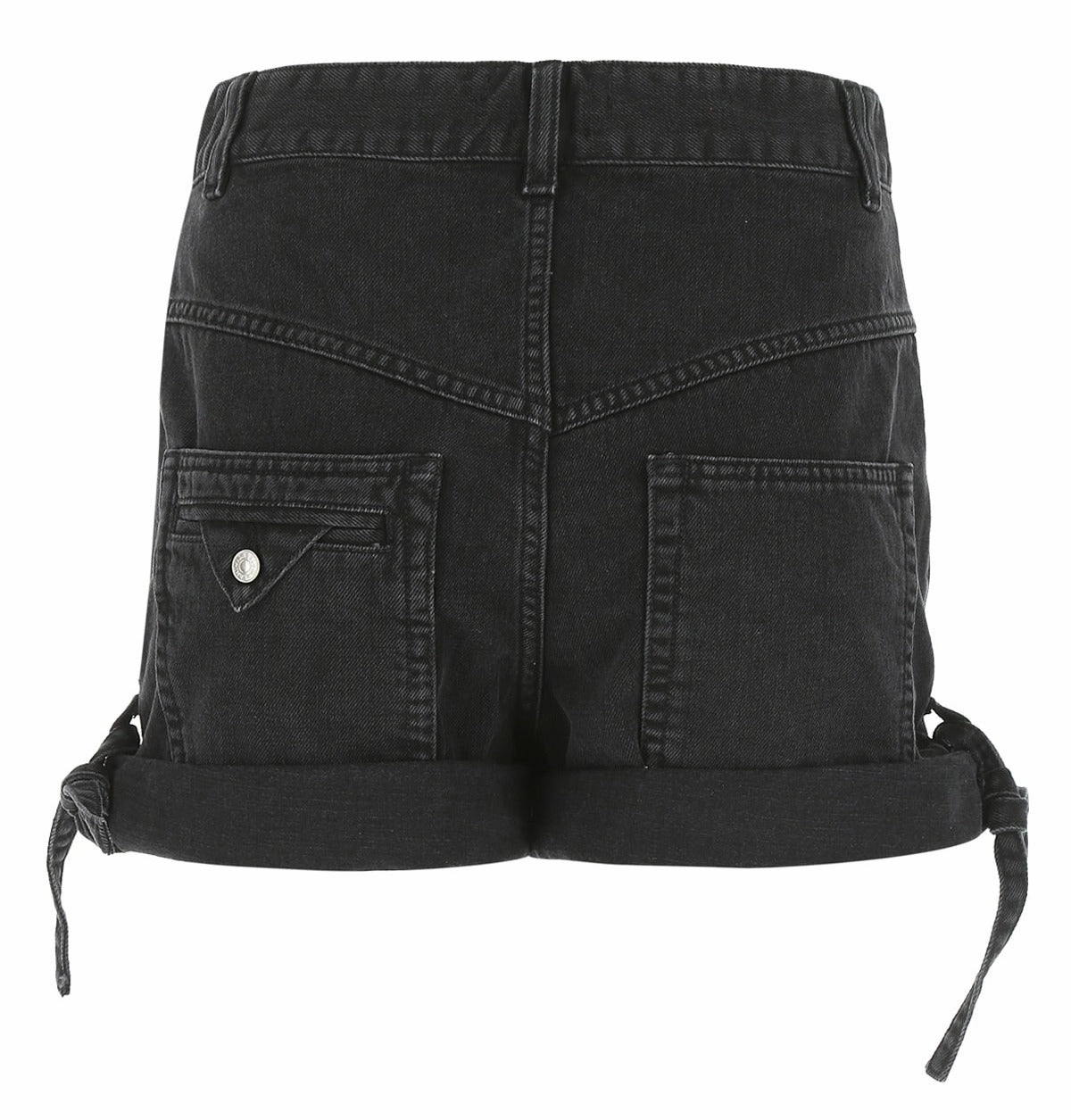 Isabel Marant Turn-Up Brim Denim Shorts