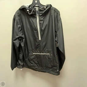 Jacket Windbreaker By Lauren James In Black, Size: M