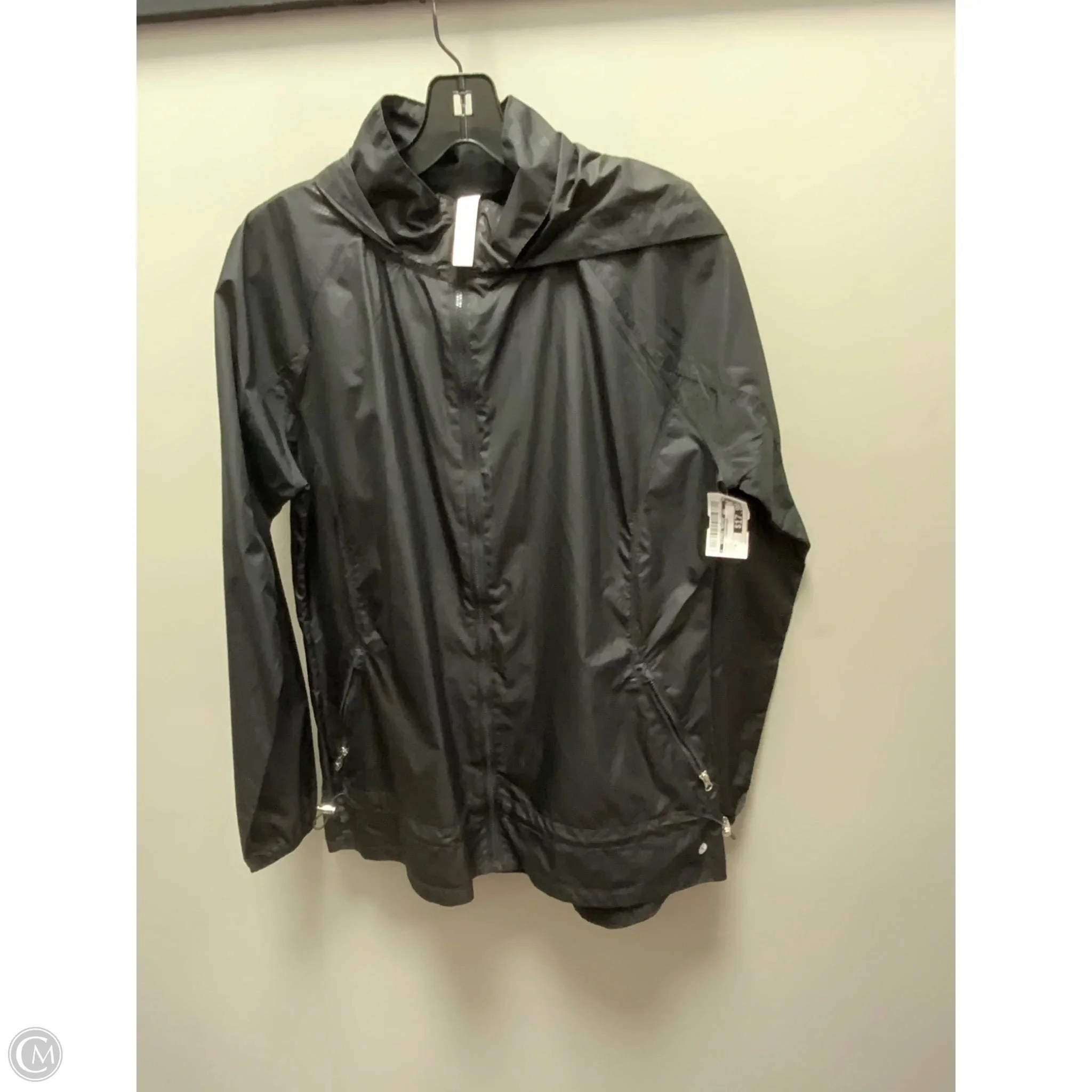 Jacket Windbreaker By layer8 In Black, Size: M