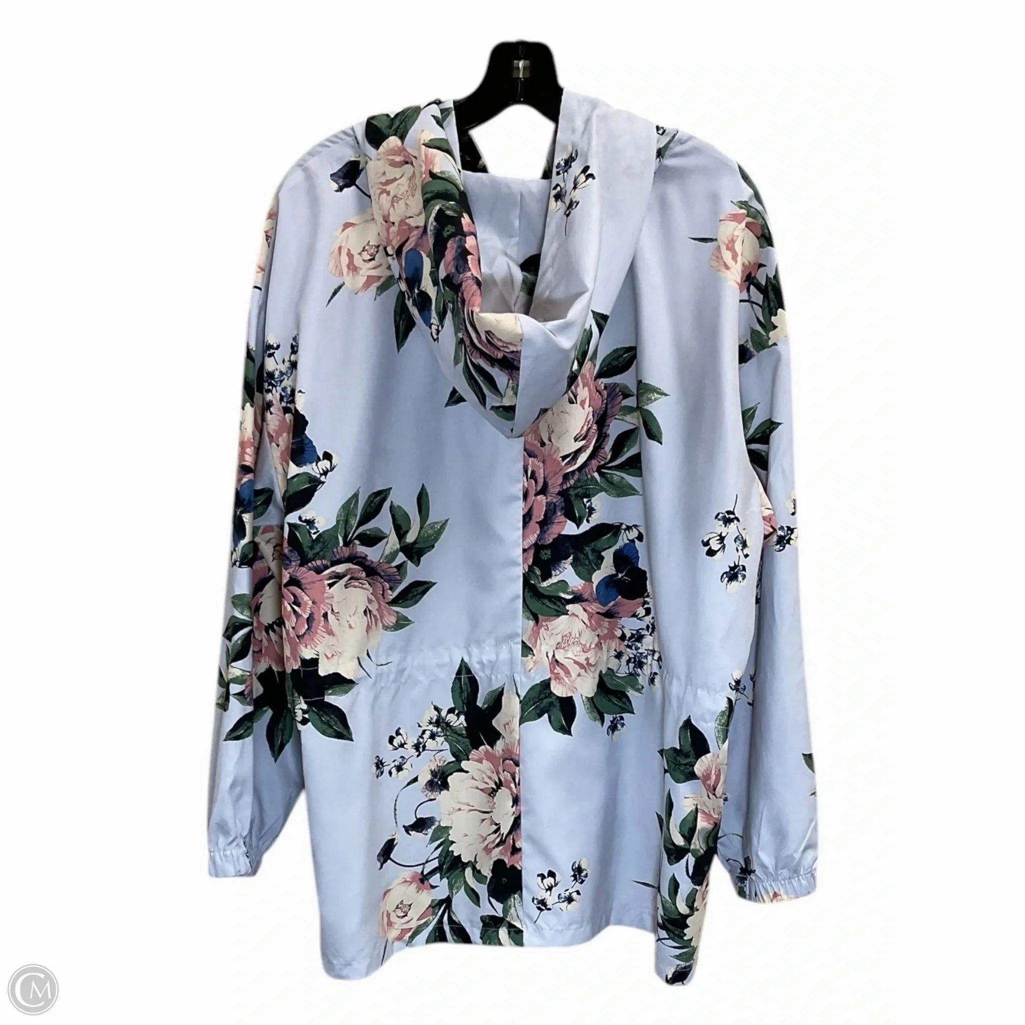 Jacket Windbreaker By Lularoe In Multi-colored, Size: Xl