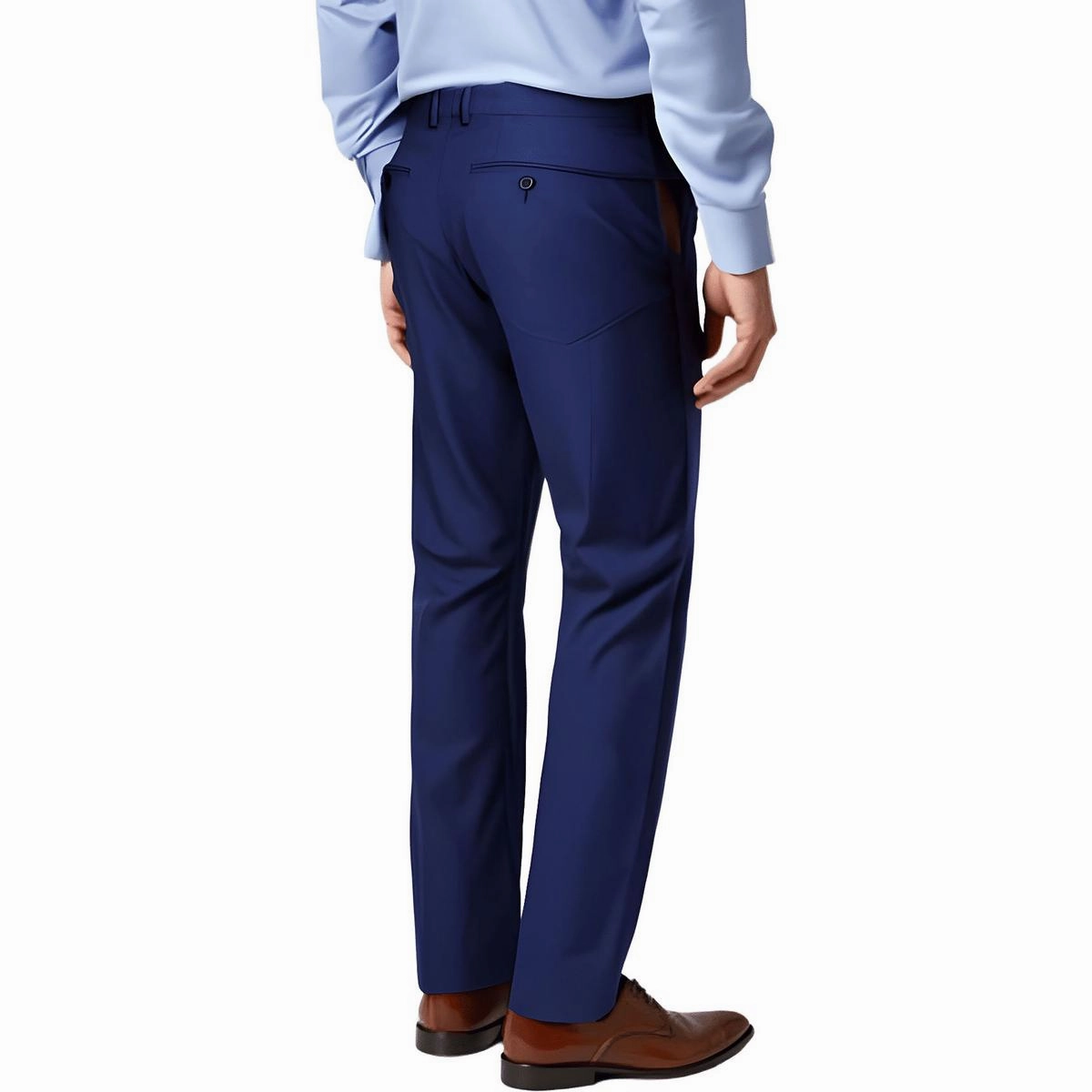 Jerome Mens Glen Plaid Polyester Dress Pants