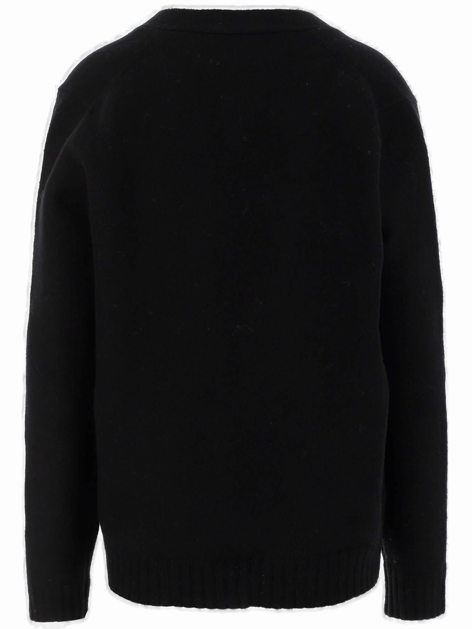 Jil Sander V-Neck Knitted Cardigan