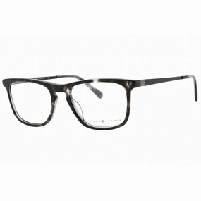 Joseph Abboud Men's Eyeglasses - Black Plaid Zylonite Rectangular Frame | JA4085 036