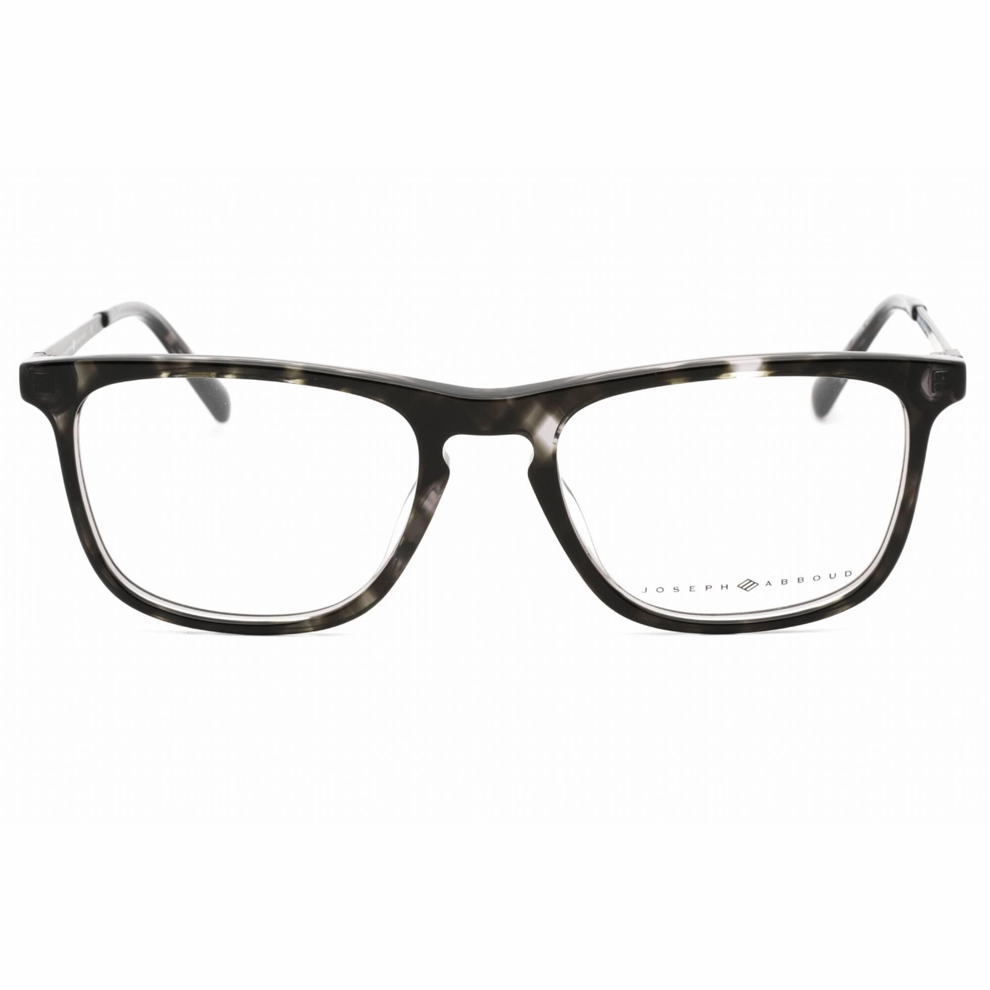 Joseph Abboud Men's Eyeglasses - Black Plaid Zylonite Rectangular Frame | JA4085 036