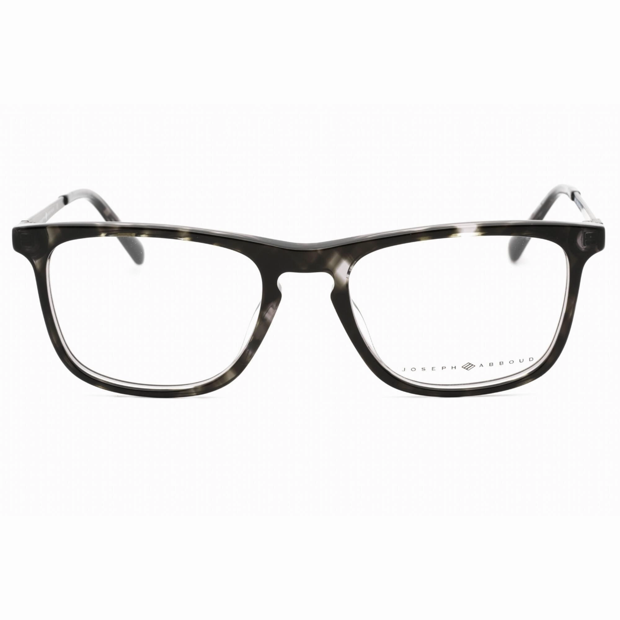 Joseph Abboud Men's Eyeglasses - Black Plaid Zylonite Rectangular Frame | JA4085 036