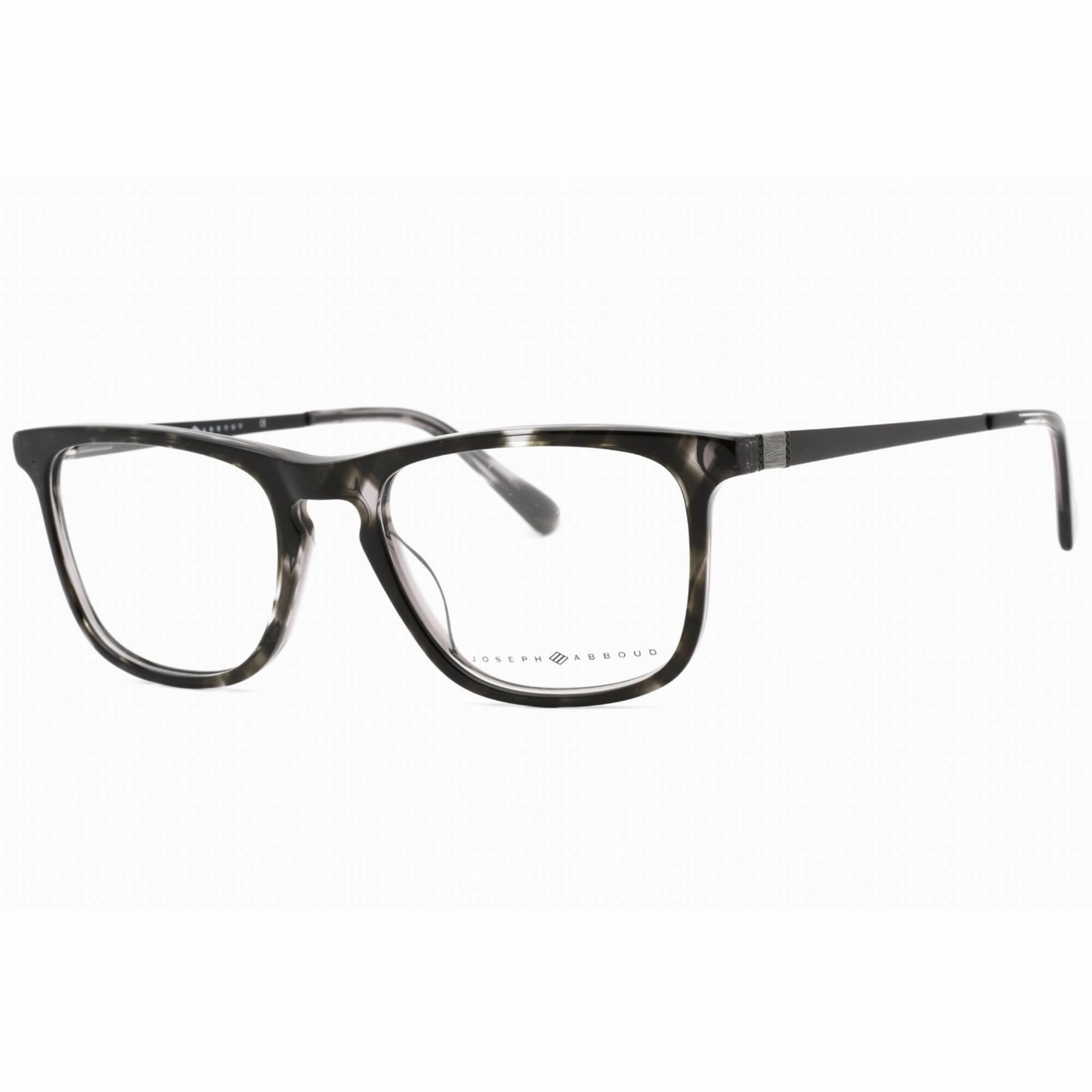 Joseph Abboud Men's Eyeglasses - Black Plaid Zylonite Rectangular Frame | JA4085 036