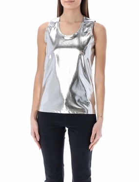 Junya Watanabe Metallic Effect Tank Top