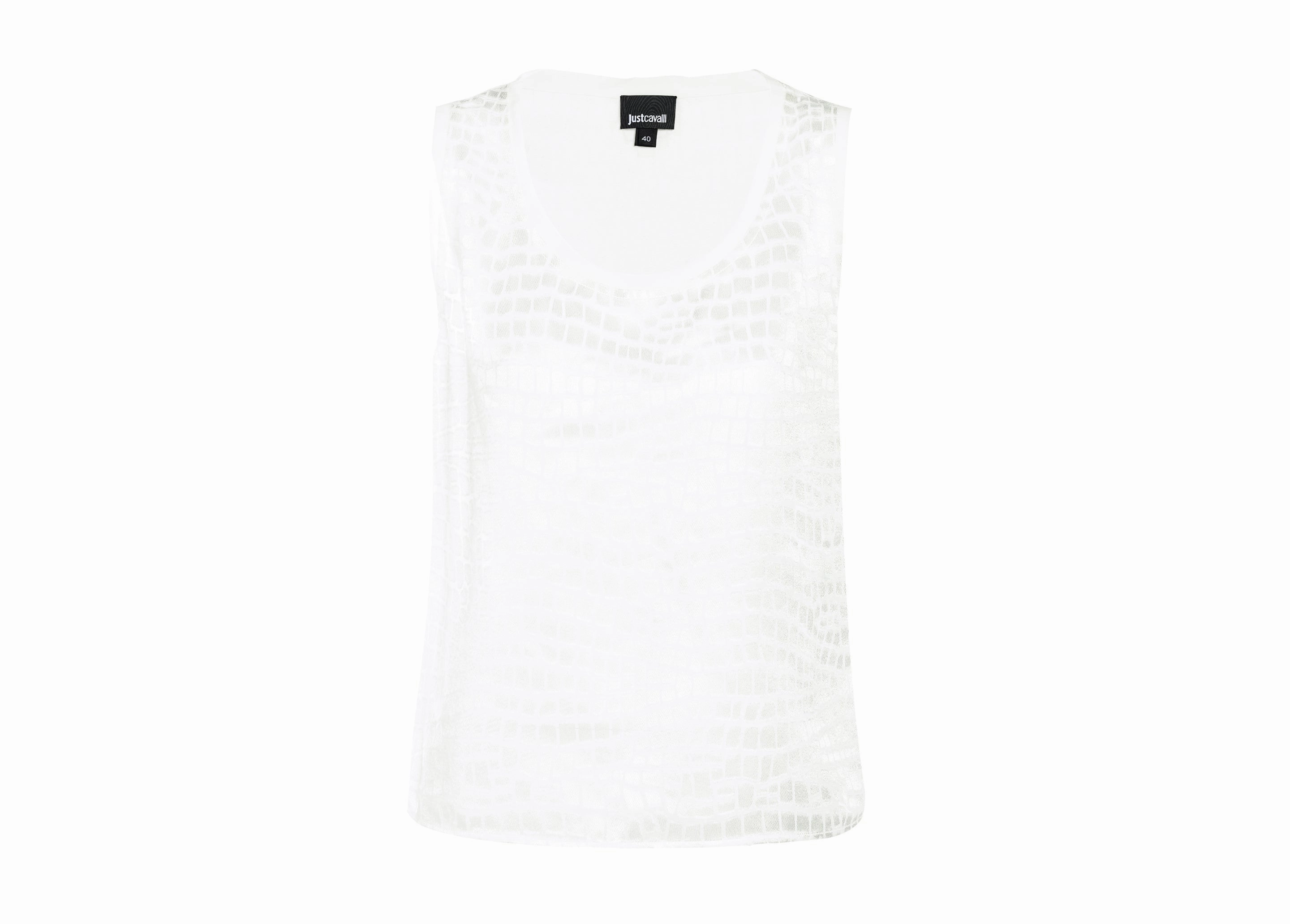 Just Cavalli Animal Print Tank Top