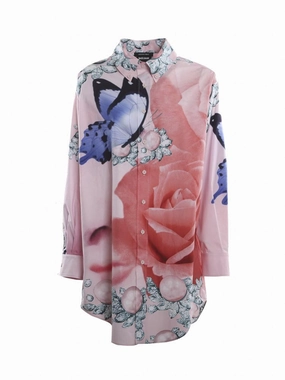 Just Cavalli Graphic Printed Button-Down Shirt