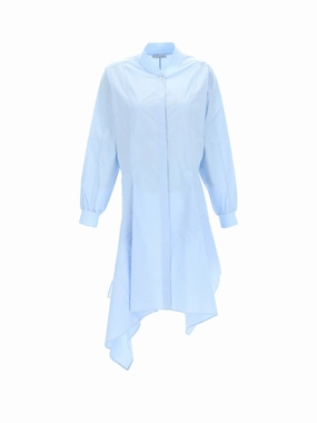 JW Anderson Bomber-Style Asymmetric Hem Shirtdress