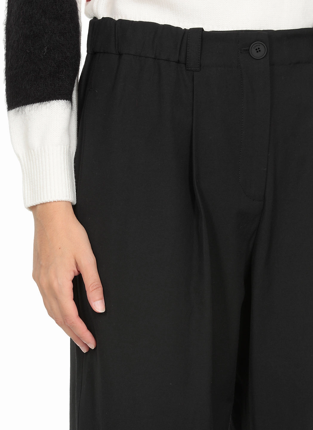 Kenzo High-Waisted Straight-Leg Pants