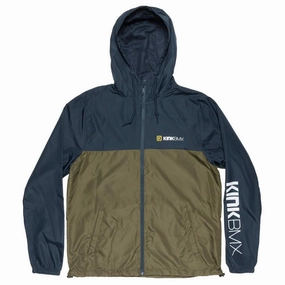 Kink Split Jacket - Navy/Army