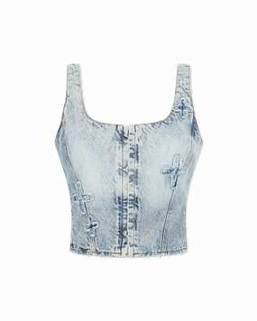 Ksubi Jeans Gigi Bustier Klassic Kraftwerk