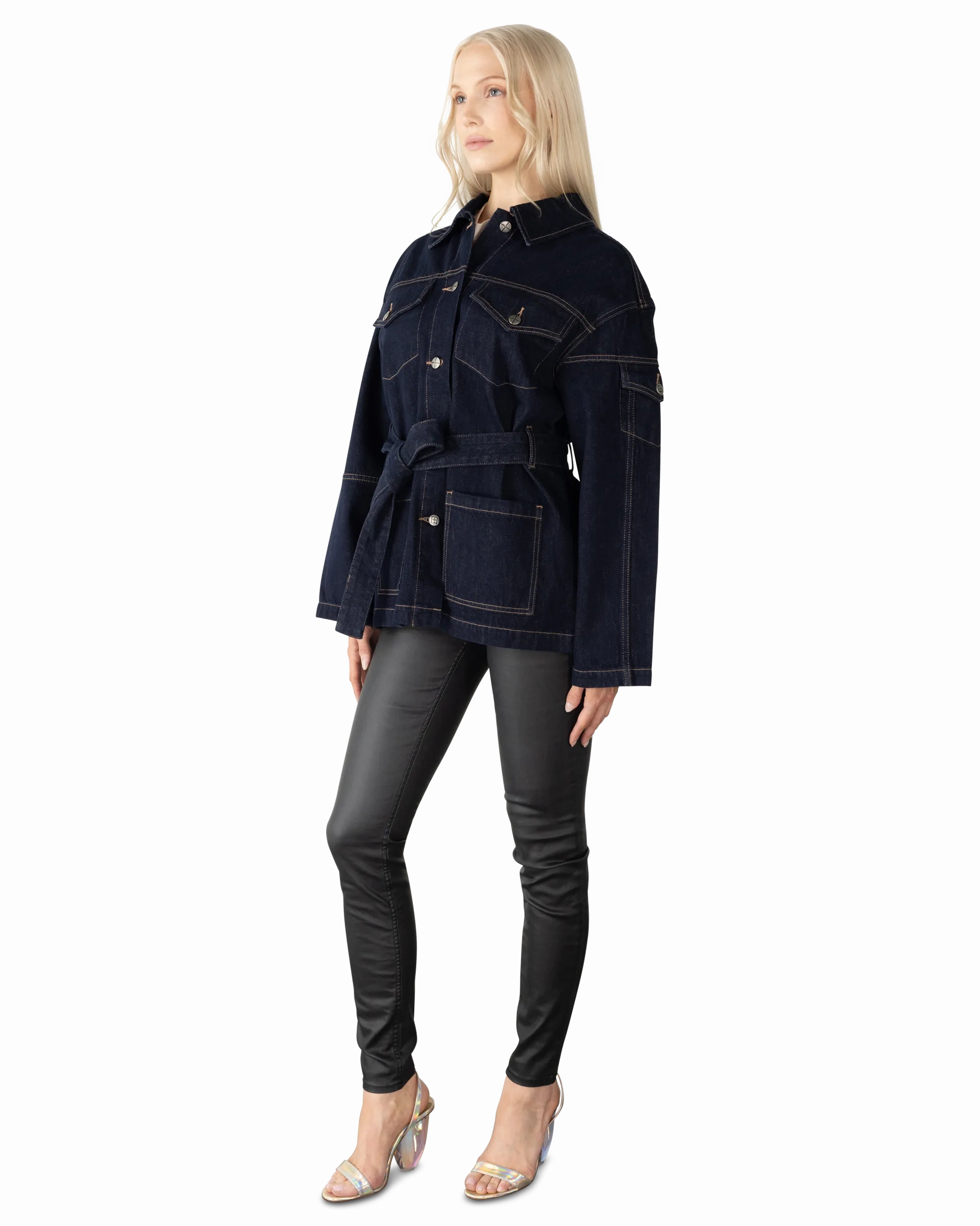 Ksubi Jeans Oversized Duty Denim Jacket
