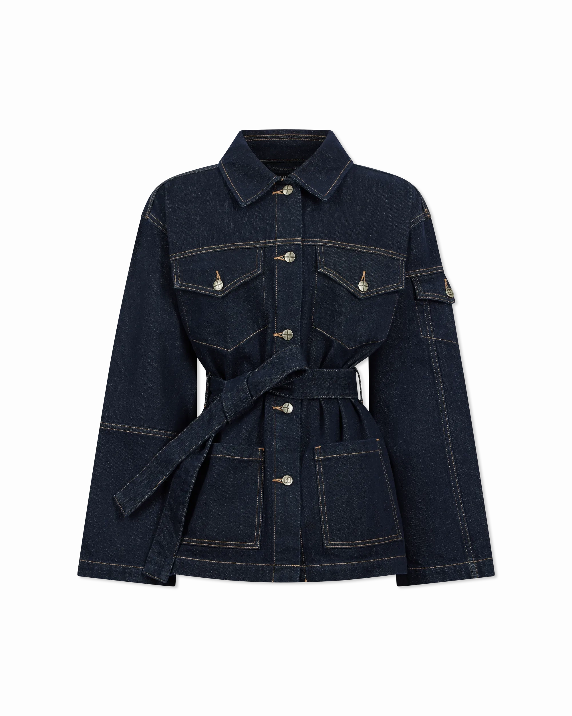 Ksubi Jeans Oversized Duty Denim Jacket