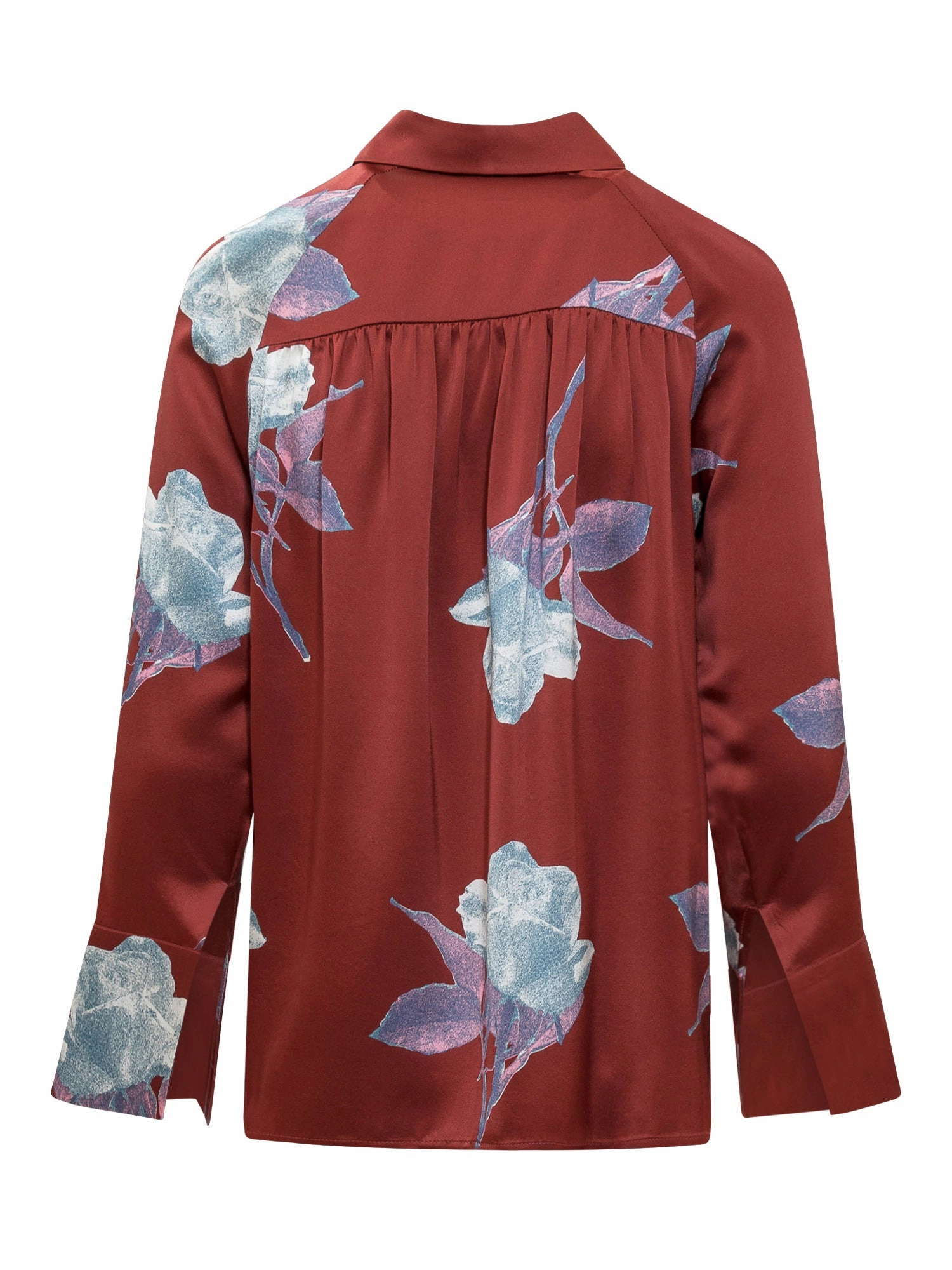 L'Autre Chose Floral-Printed Button-Up Shirt