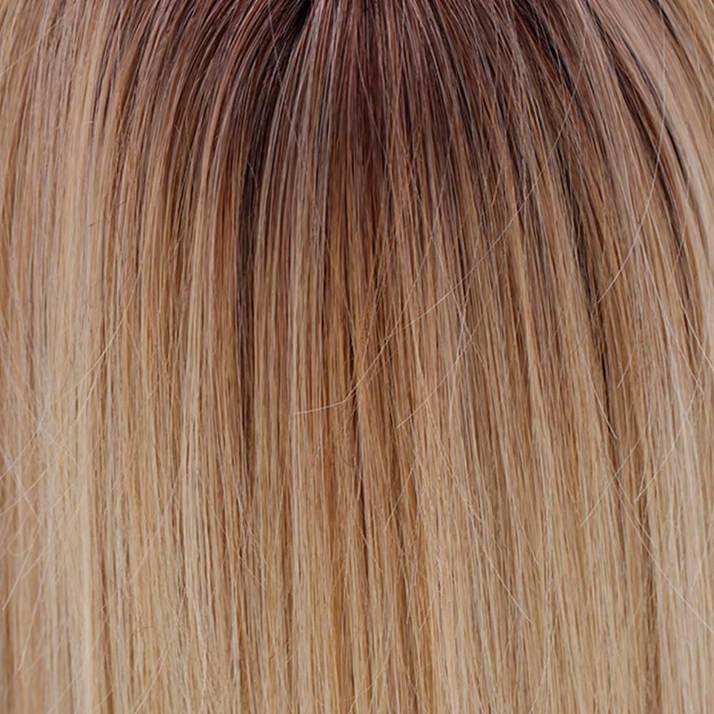 LaceFront Mono Top Straight 18" Hairpiece by Belle Tress | Heat Friendly Synthetic (Lace Front Monofilament)