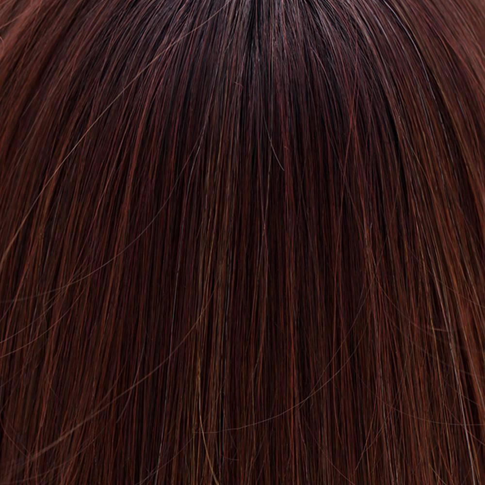 LaceFront Mono Top Straight 18" Hairpiece by Belle Tress | Heat Friendly Synthetic (Lace Front Monofilament)