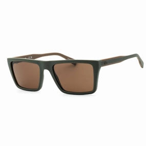 Lacoste Men's Sunglasses - Matte Khaki Injected Propionate Square Frame | L6009S 275