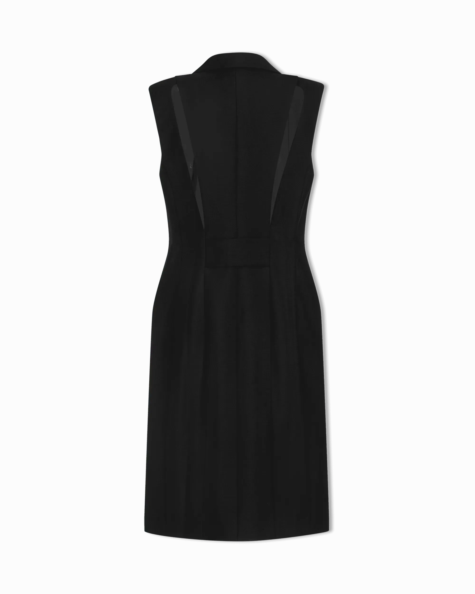Lapel Collared U-Lock Dress
