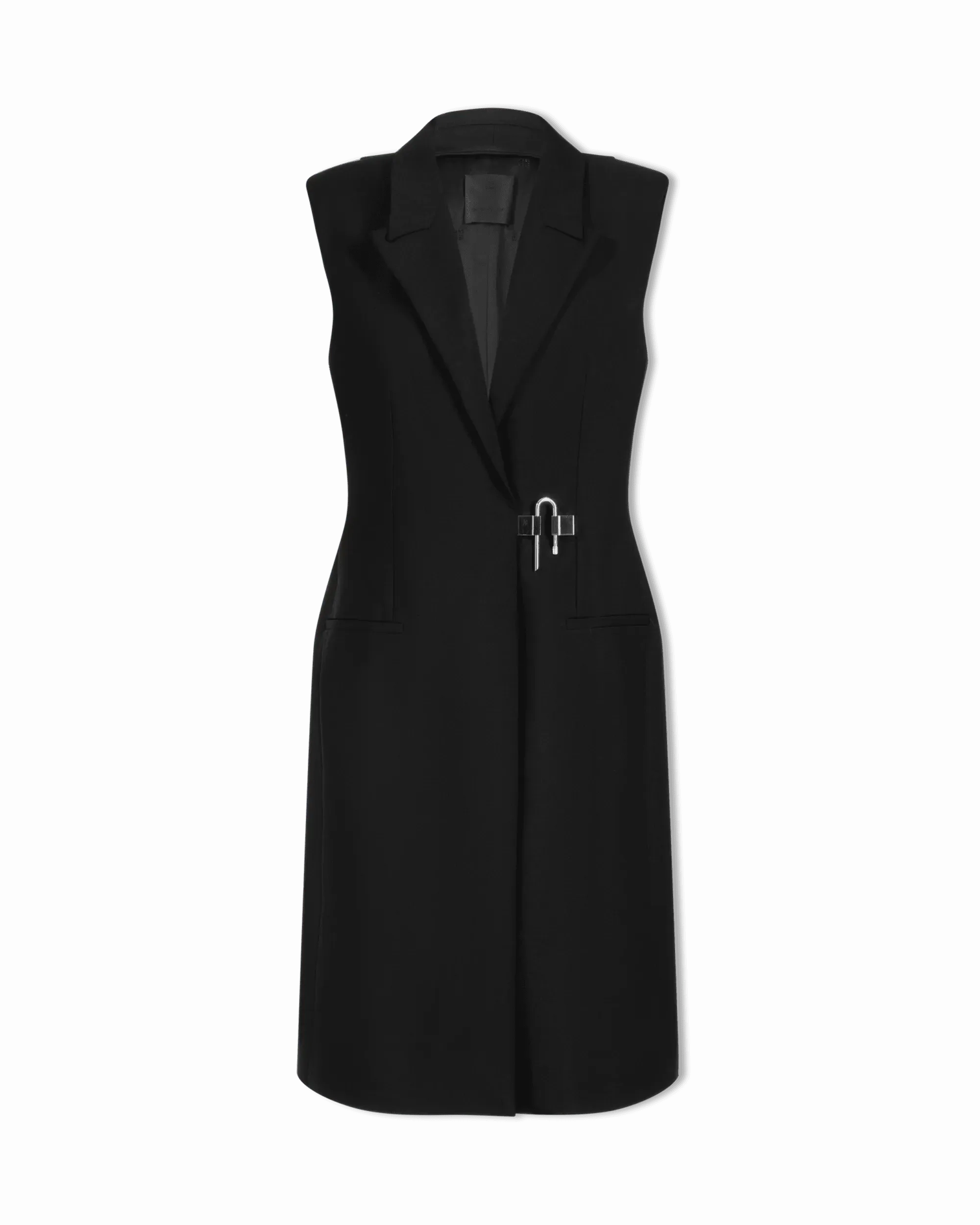 Lapel Collared U-Lock Dress