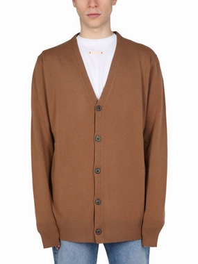Maison Margiela V-Neck Knit Cardigan