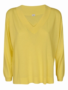 Malo V-Neck Long Sleeved Sweater