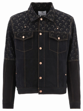Marine Serre Moon Pattern Denim Jacket