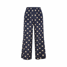 Marni Allover Floral Printed Wide Leg Pants