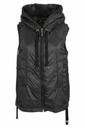 Max Mara The Cube Sleeveless Hooded Jacket