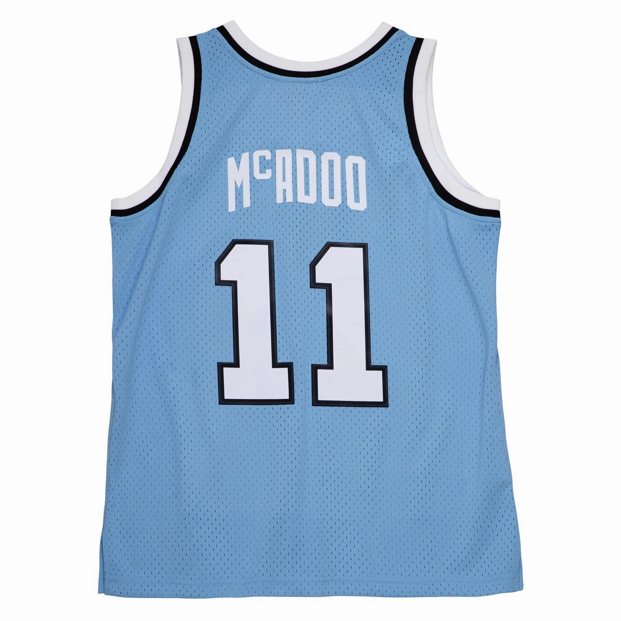 Men's Buffalo Braves Bob Mcadoo Mitchell & Ness Blue 1975-76 Hardwood Classics Swingman Jersey