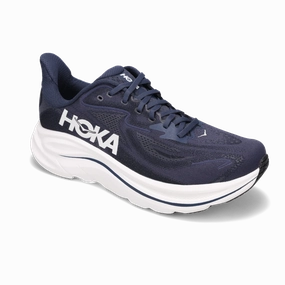 Men's Clifton 10 Navy/White