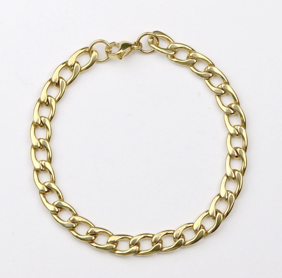 Men's Curb Bracelet