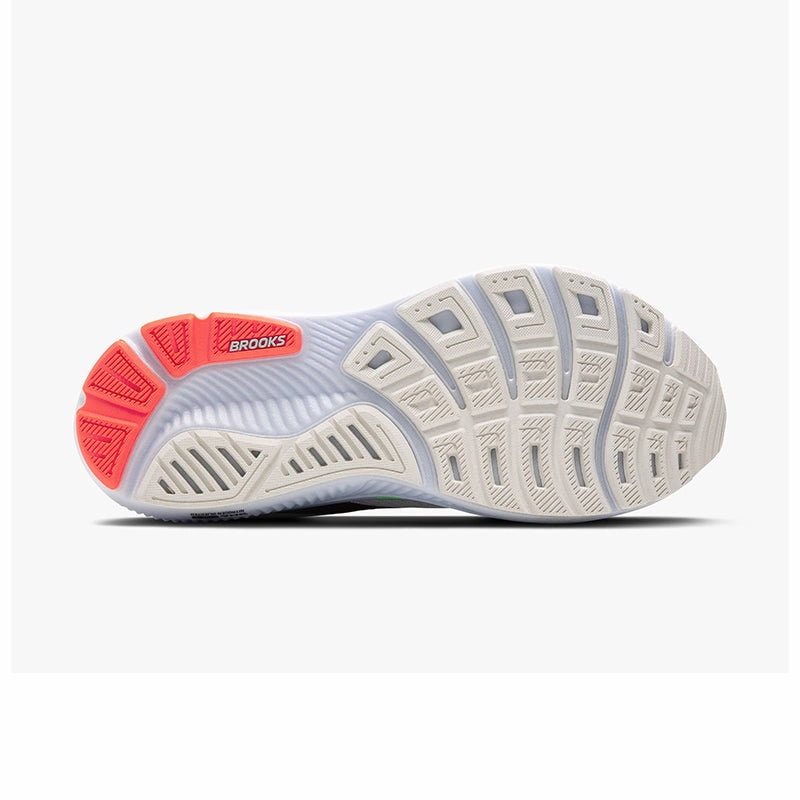 Men's Ghost 17 White/Pink Clay/Gecko