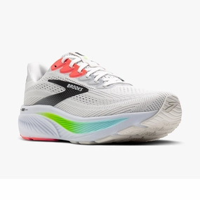 Men's Ghost 17 White/Pink Clay/Gecko