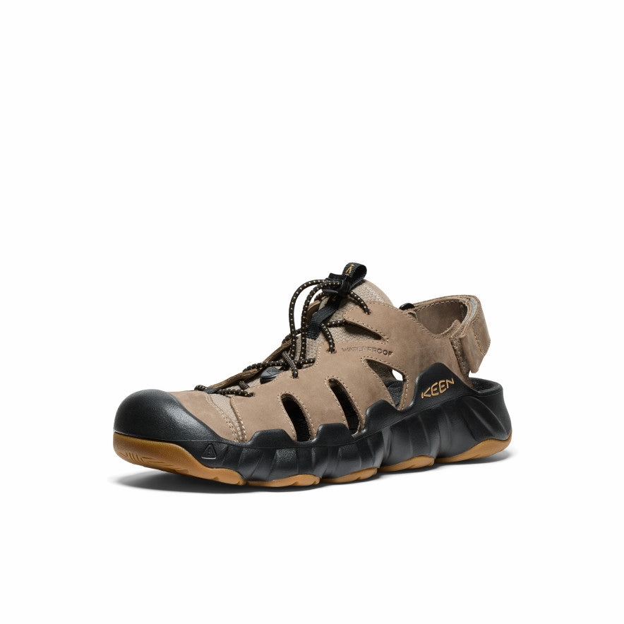 Men's Hyperport Fisherman Leather Sandal  |  Brindle/Oak Buff