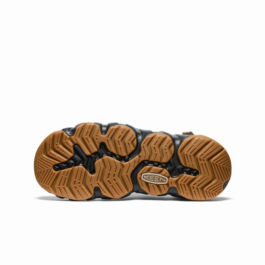 Men's Hyperport Fisherman Leather Sandal  |  Brindle/Oak Buff