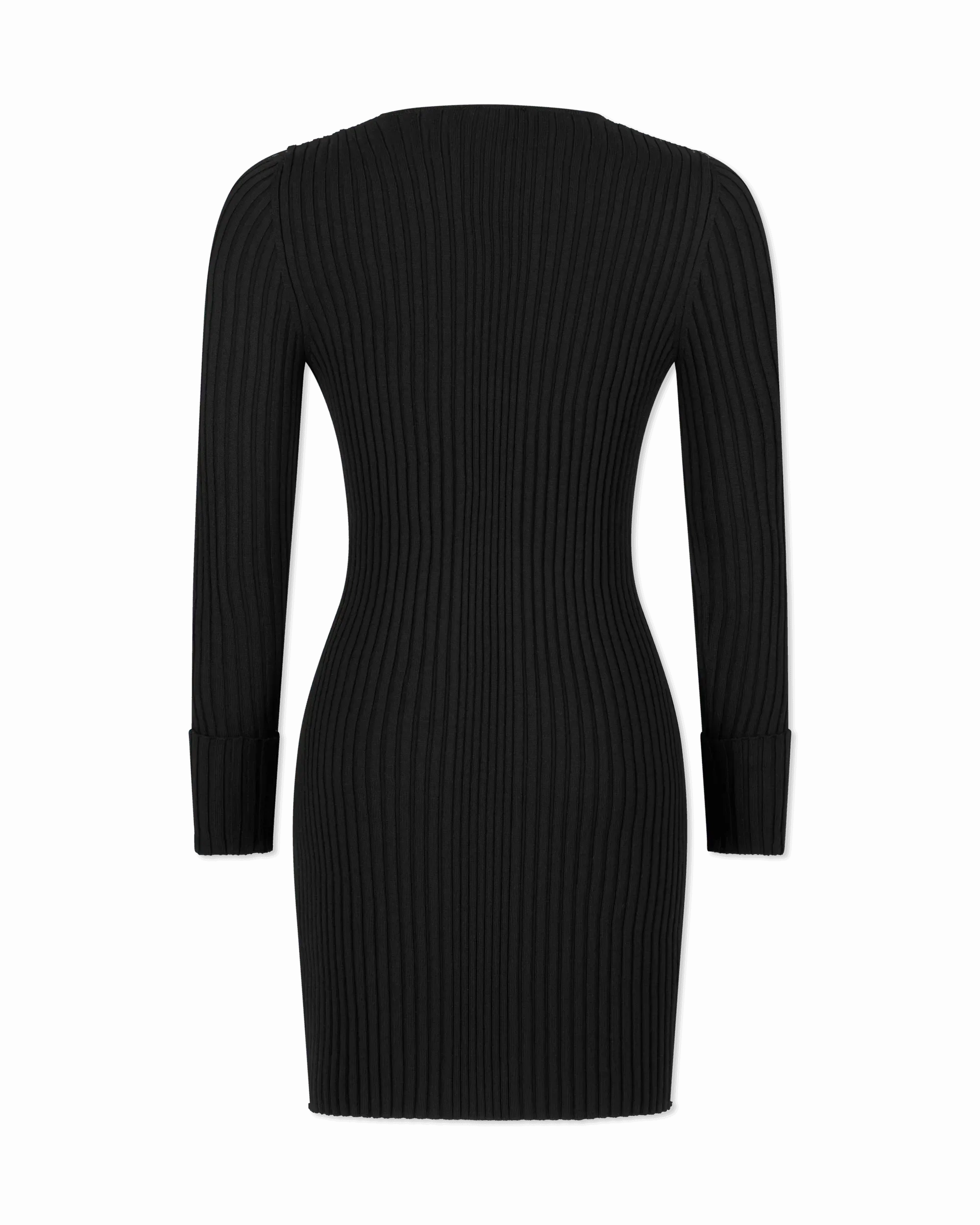 Merino Rib Cardigan Dress
