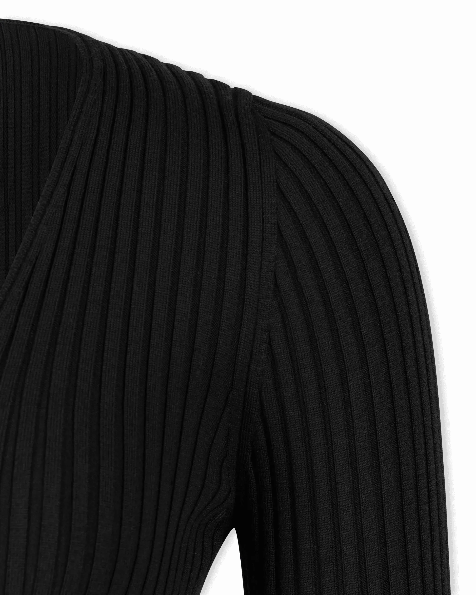 Merino Rib Cardigan Dress