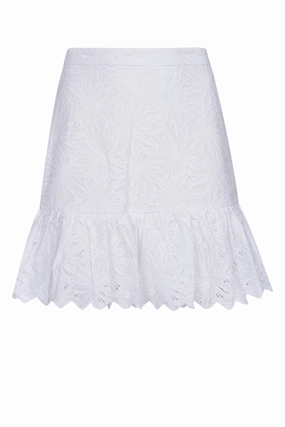 Michael Michael Kors Lace-Detailed High-Waisted Skirt