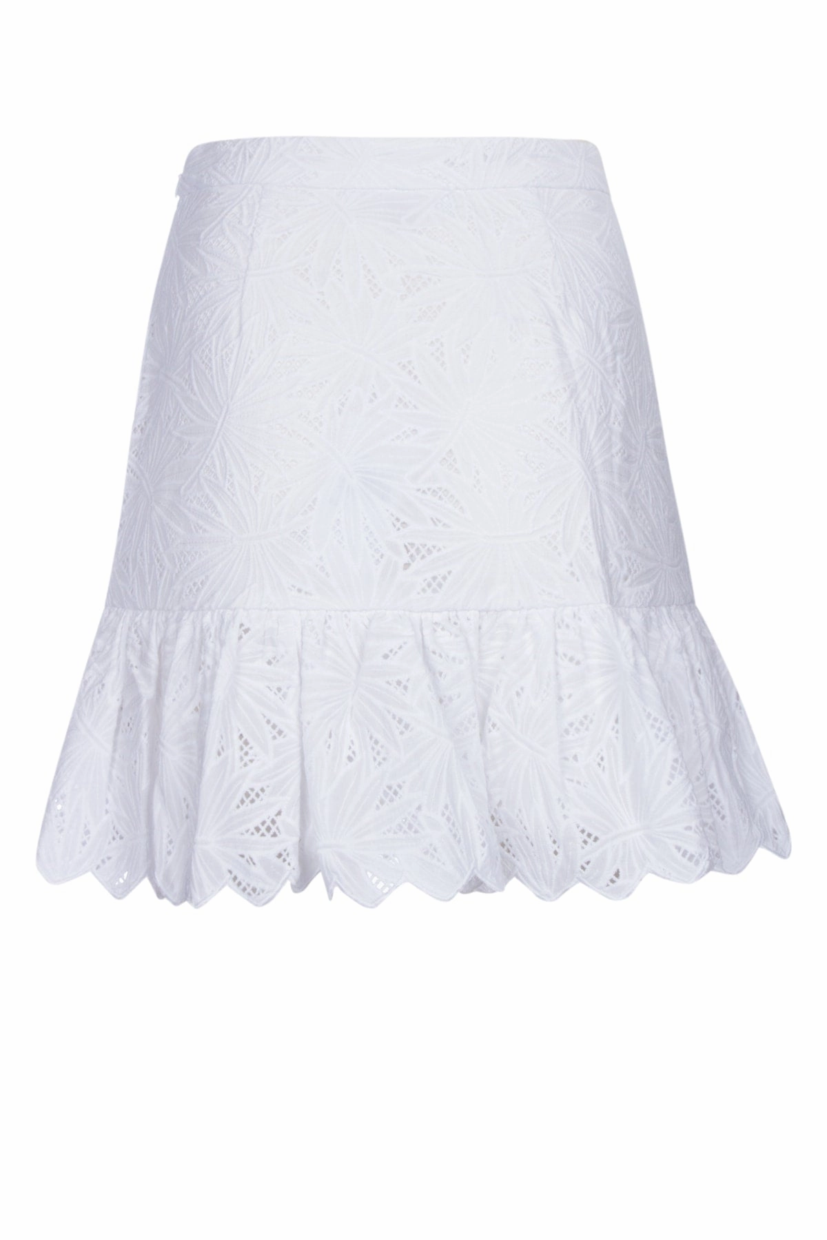 Michael Michael Kors Lace-Detailed High-Waisted Skirt