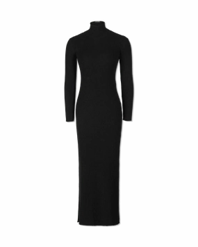 Micro Cable Wool Fitted Dress