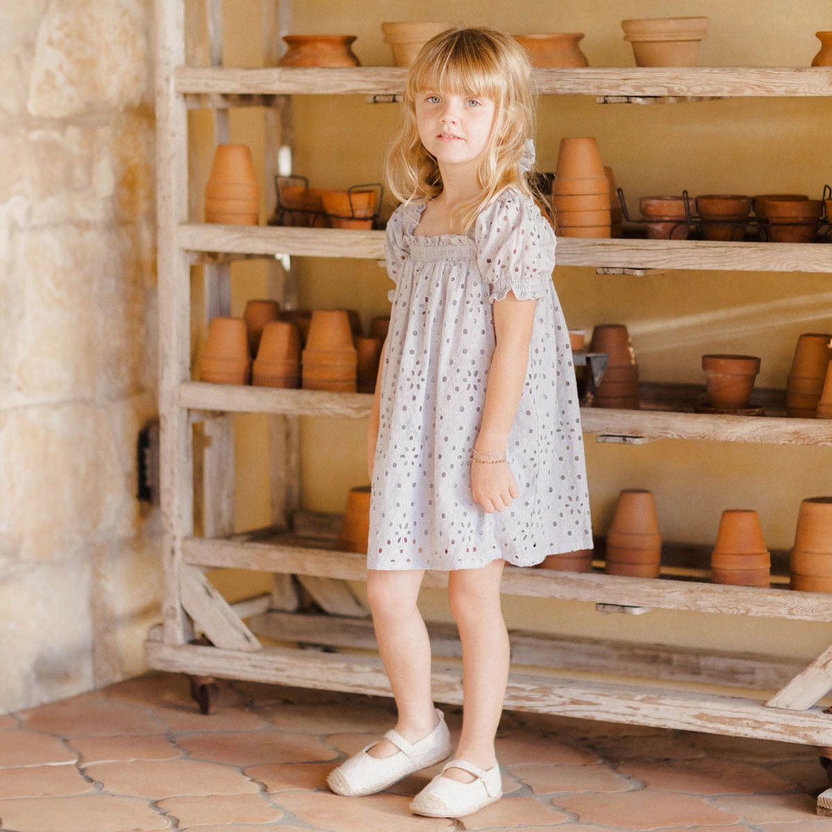 Milan Dress - Light Blue