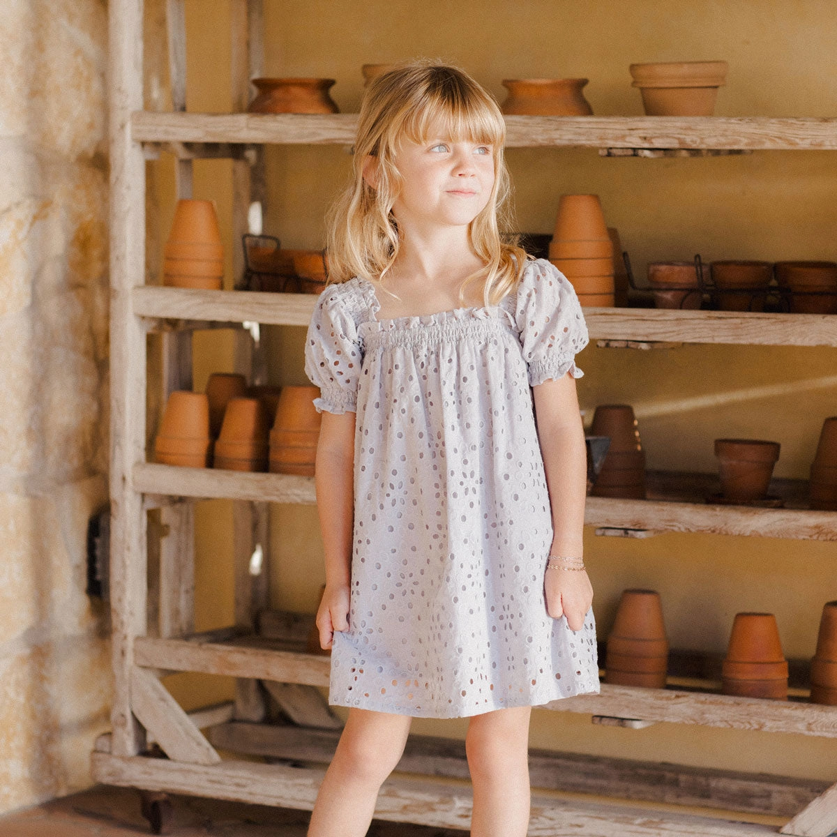 Milan Dress - Light Blue
