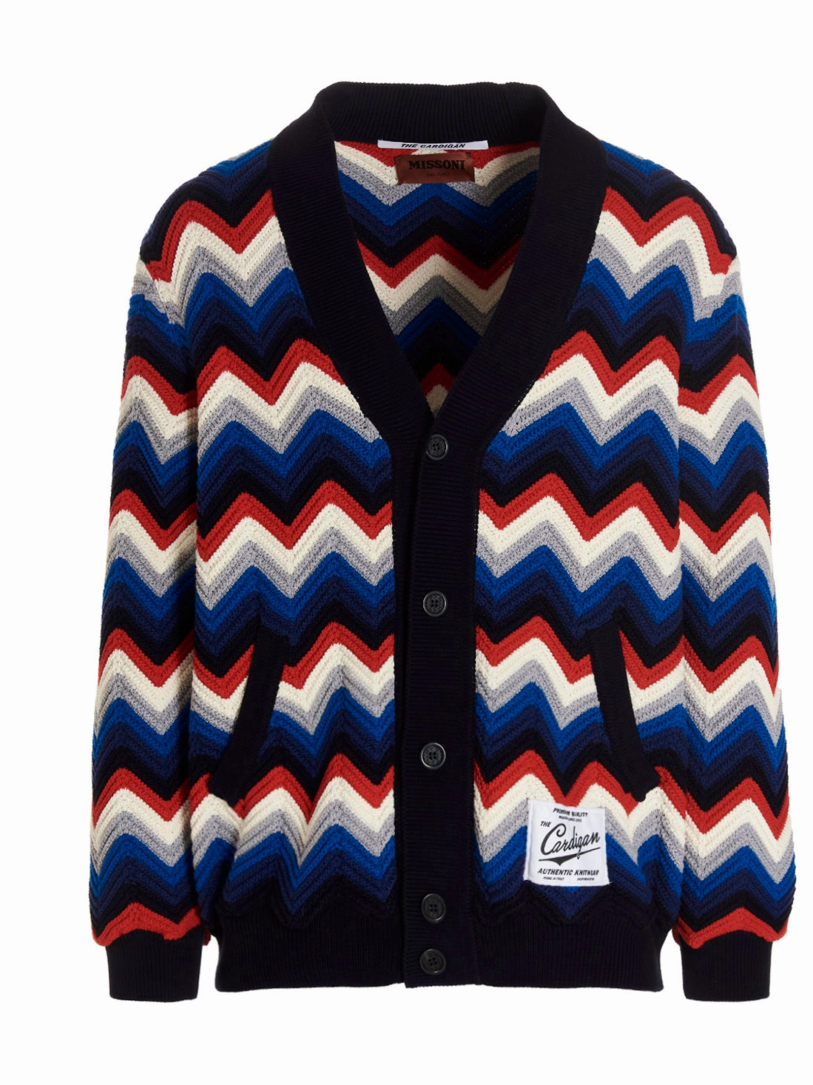Missoni V-Neck Button-Up Cardigan
