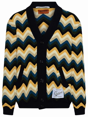 Missoni V-Neck Button-Up Cardigan